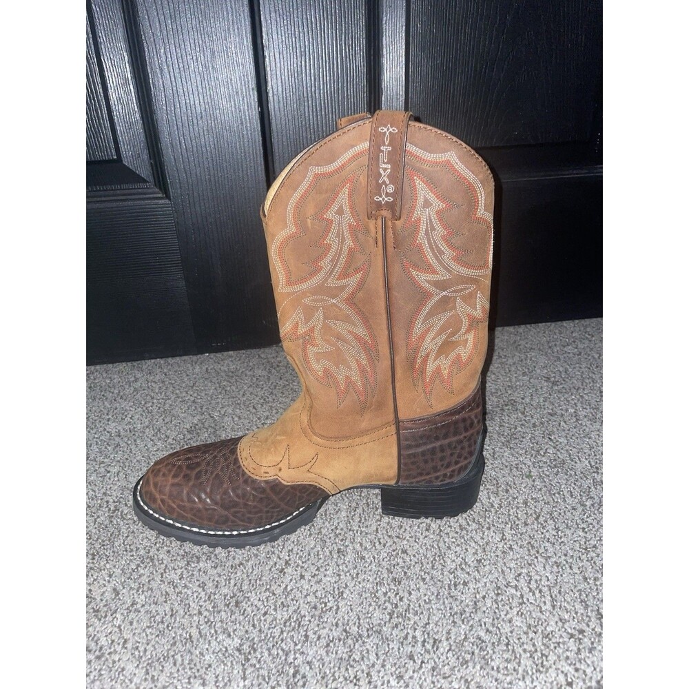 TONY LAMA MEN'S SIZE 8 B COWBOY BOOTS XT5002L - Picture 4 of 6